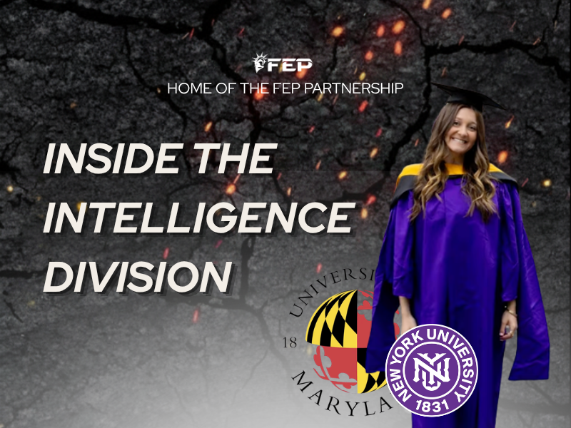 FEP Brief 005: Inside the Intelligence Division (with Lindsay)